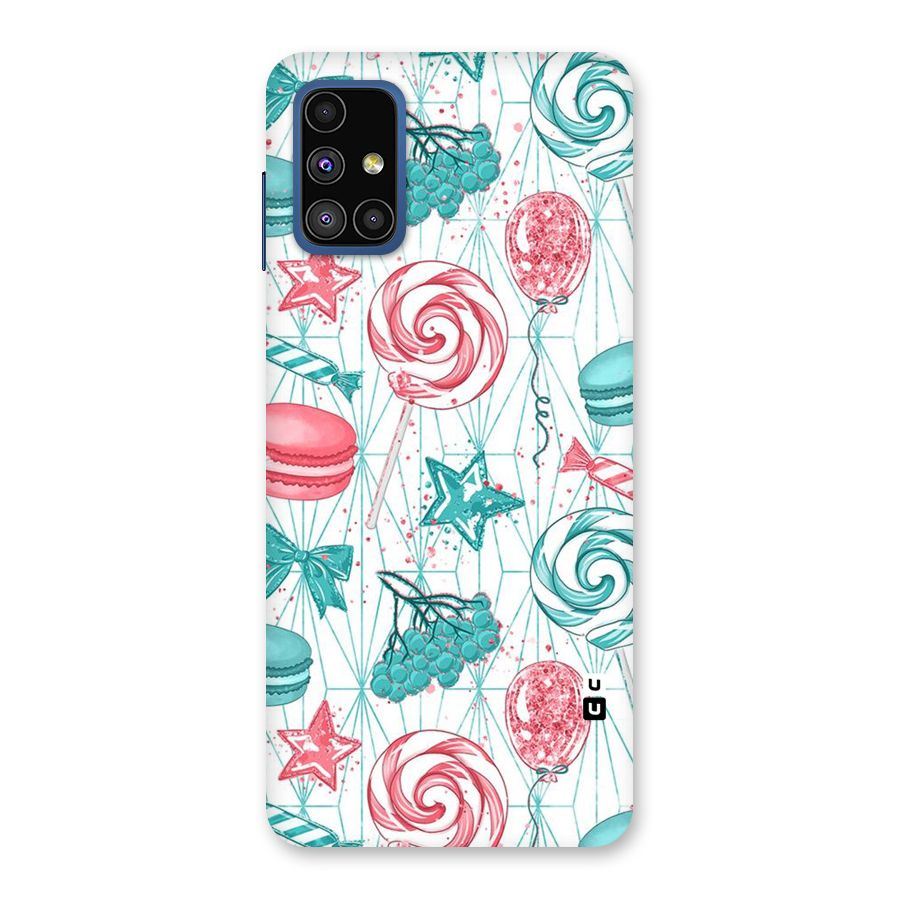 Candies And Macroons Back Case for Galaxy M51