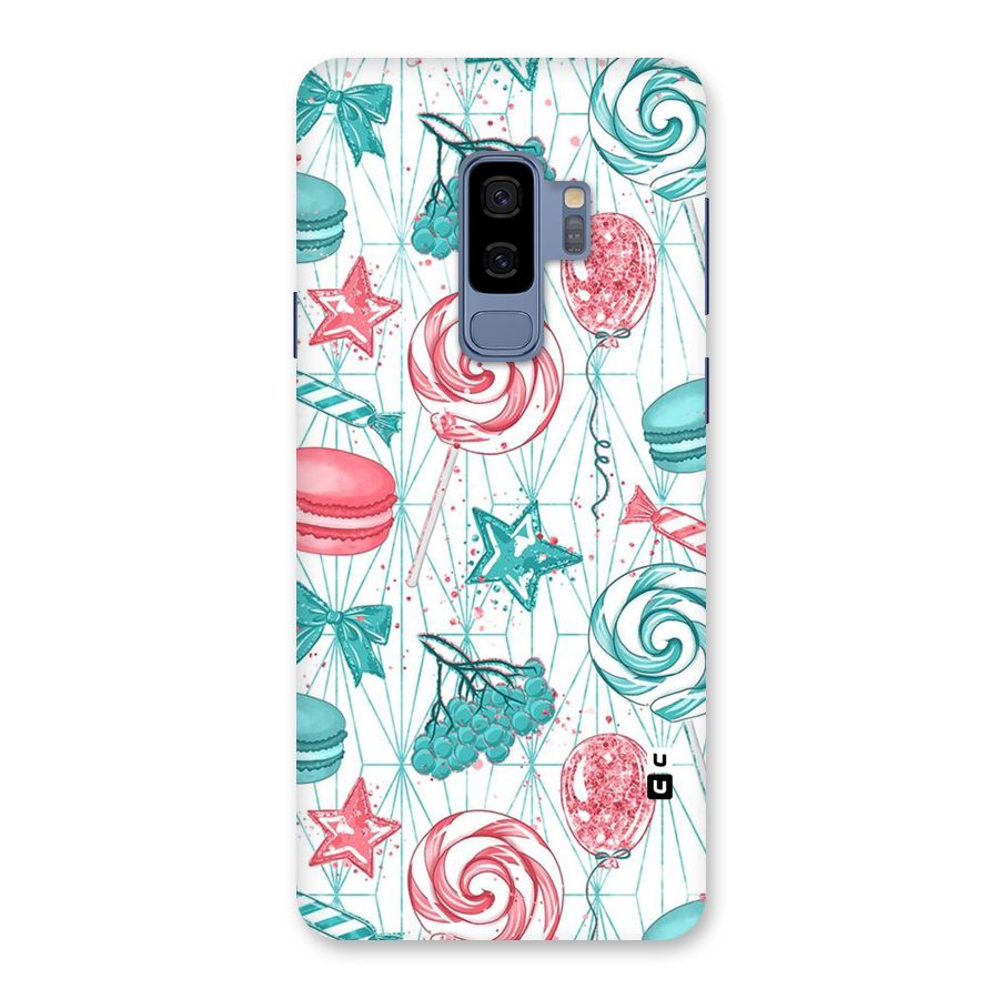 Candies And Macroons Back Case for Galaxy S9 Plus