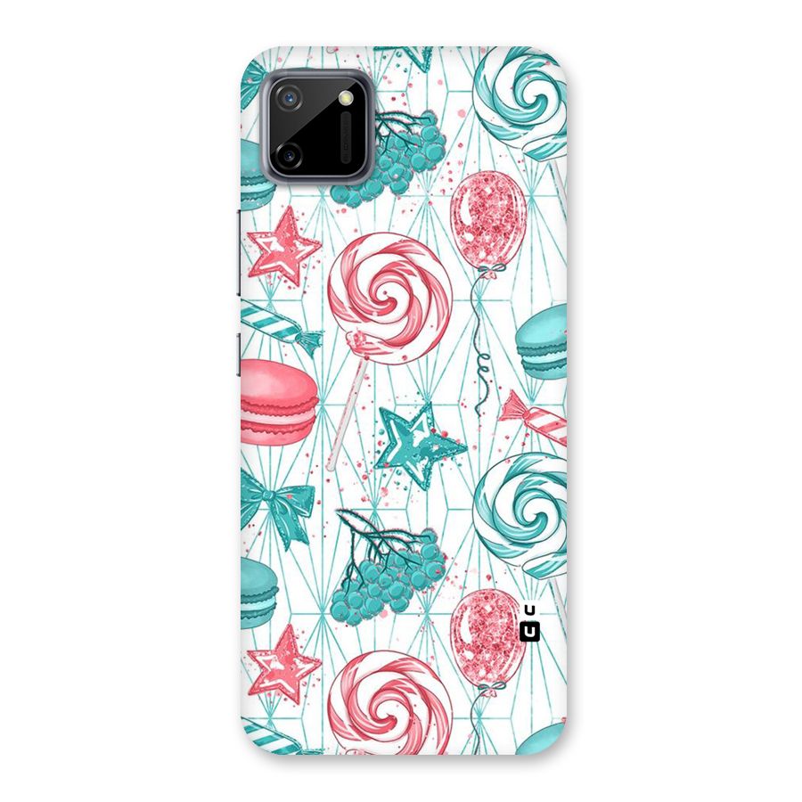 Candies And Macroons Back Case for Realme C11