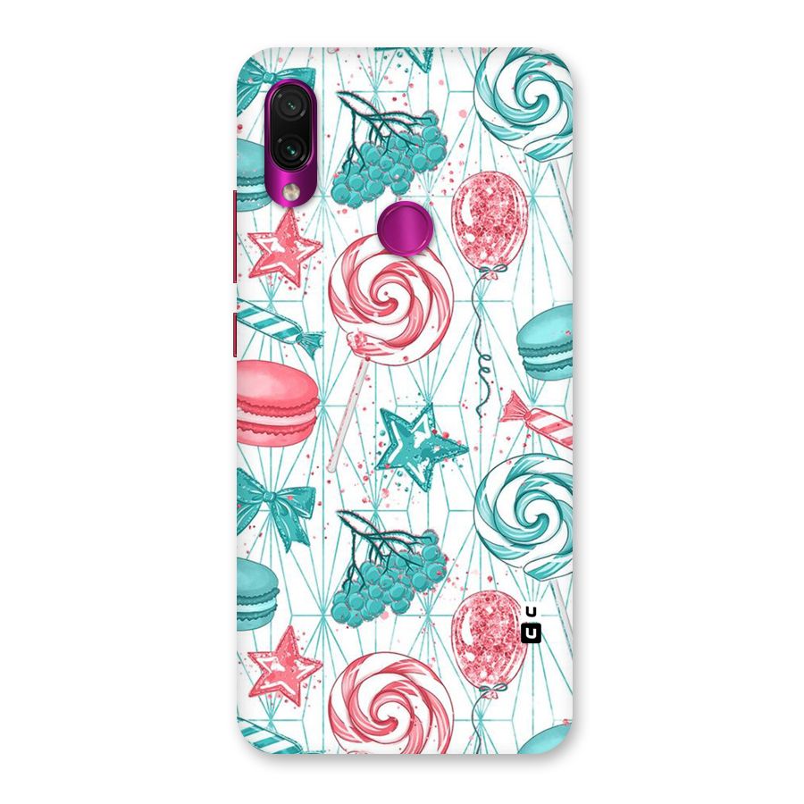 Candies And Macroons Back Case for Redmi Note 7 Pro