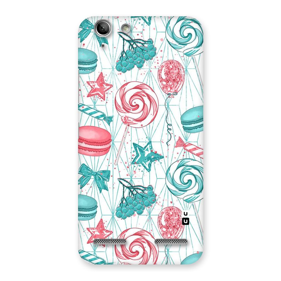 Candies And Macroons Back Case for Vibe K5 Plus