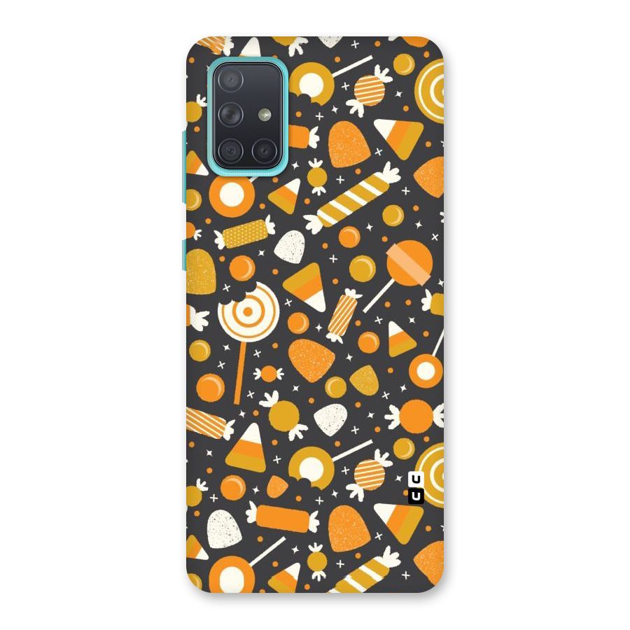 Candies Pattern Back Case for Galaxy A71