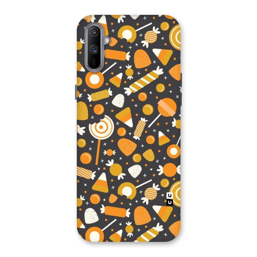 Candies Pattern Back Case for Realme C3