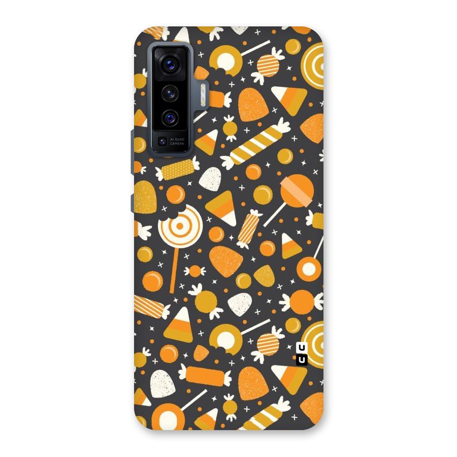 Candies Pattern Back Case for Vivo X50