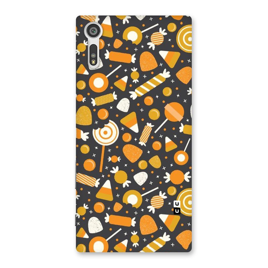 Candies Pattern Back Case for Xperia XZ