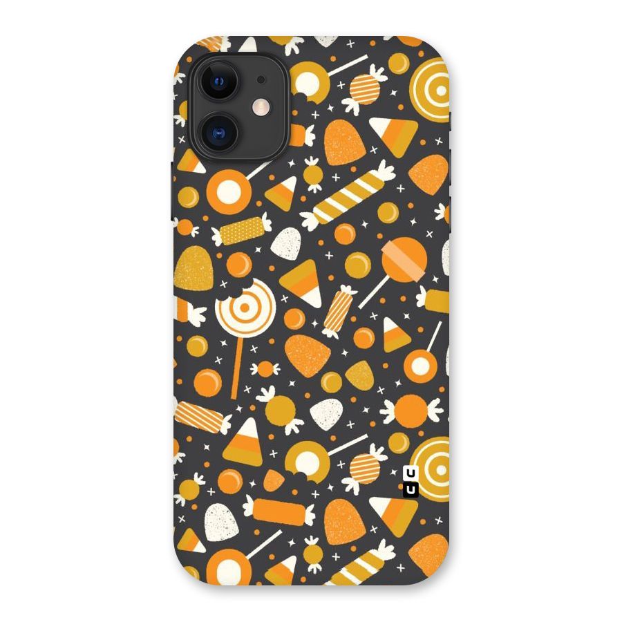 Candies Pattern Back Case for iPhone 11