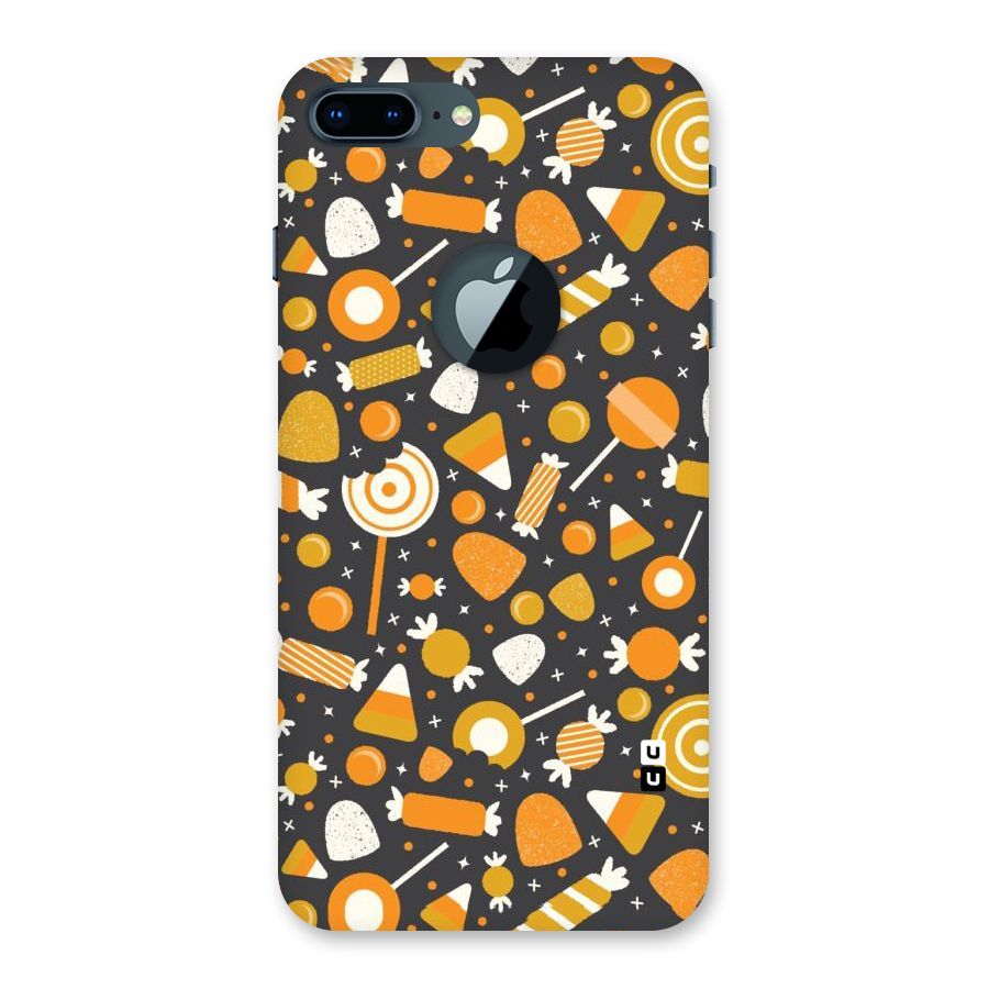 Candies Pattern Back Case for iPhone 7 Plus Logo Cut