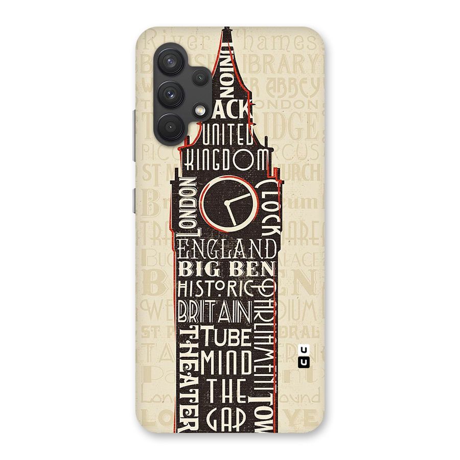 Cap City Design Back Case for Galaxy A32