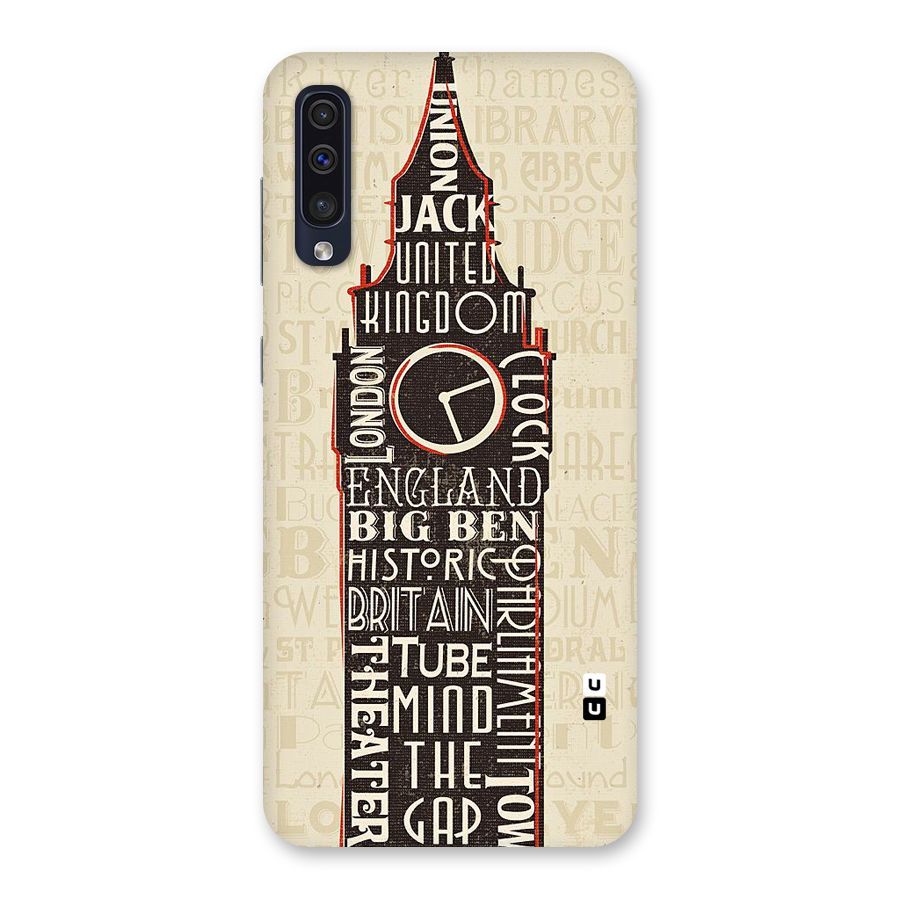 Cap City Design Back Case for Galaxy A50s