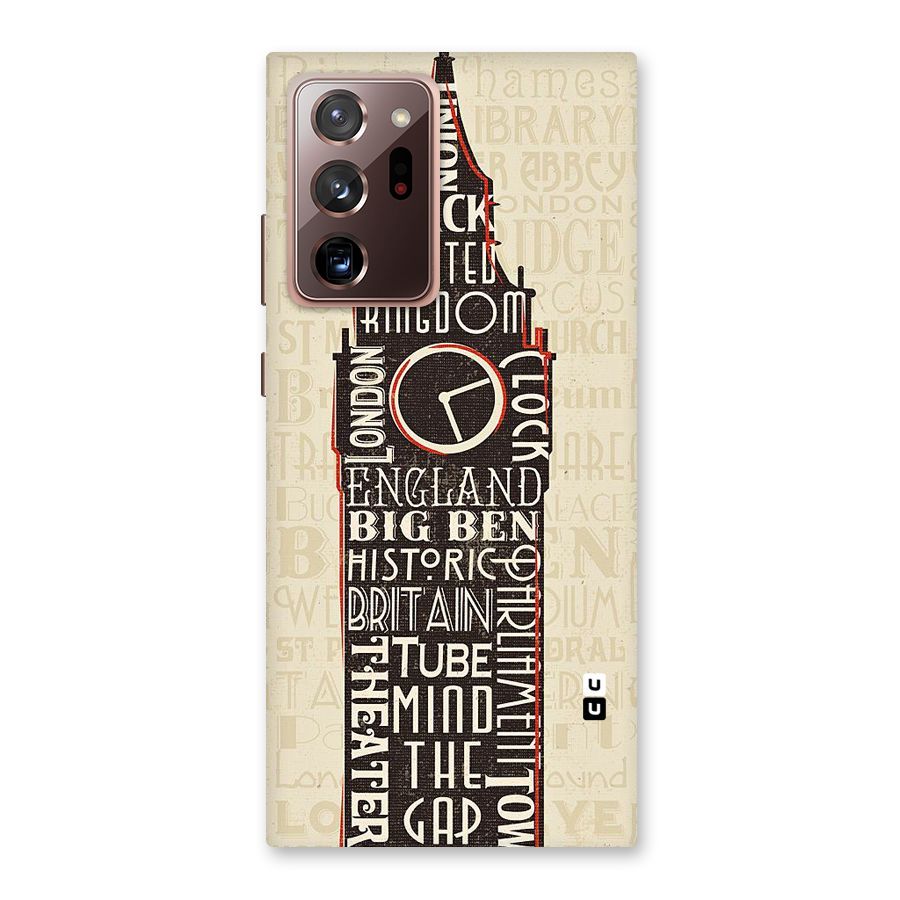 Cap City Design Back Case for Galaxy Note 20 Ultra