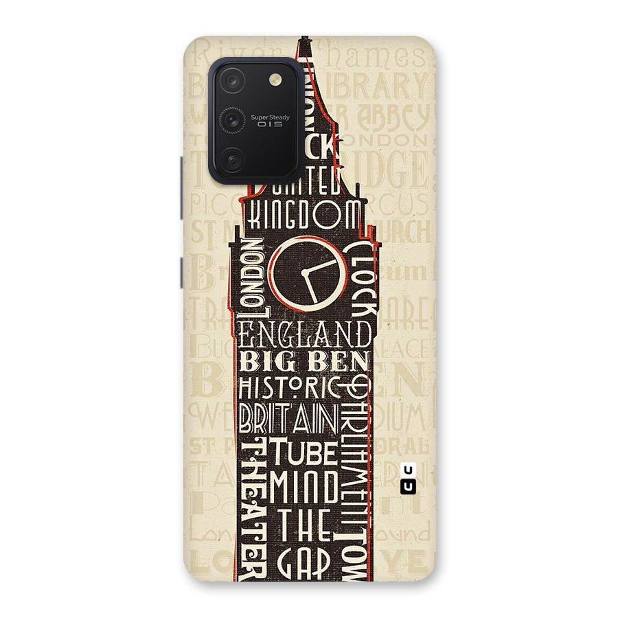 Cap City Design Back Case for Galaxy S10 Lite