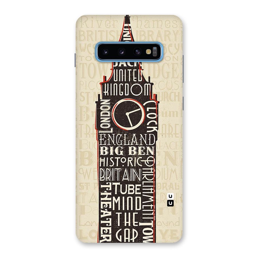 Cap City Design Back Case for Galaxy S10 Plus