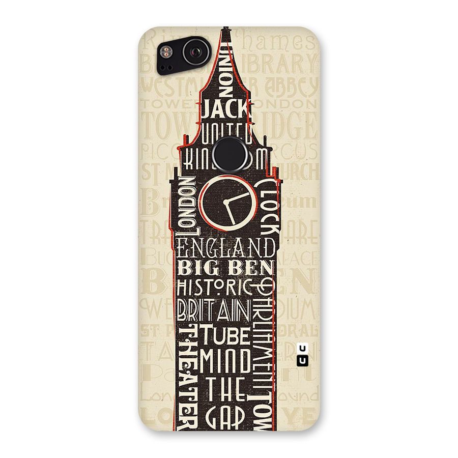 Cap City Design Back Case for Google Pixel 2