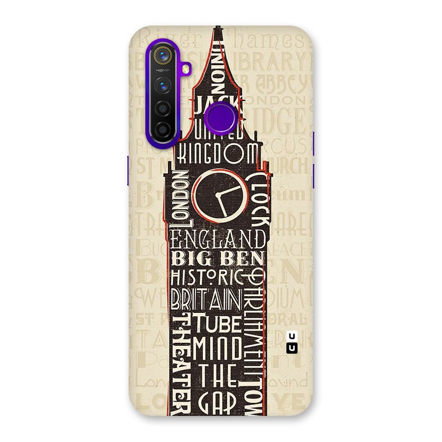 Cap City Design Back Case for Realme 5 Pro