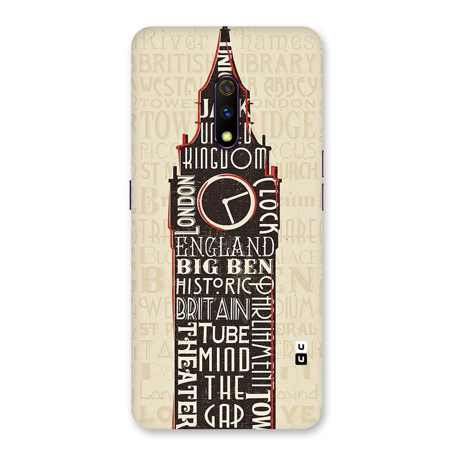 Cap City Design Back Case for Realme X