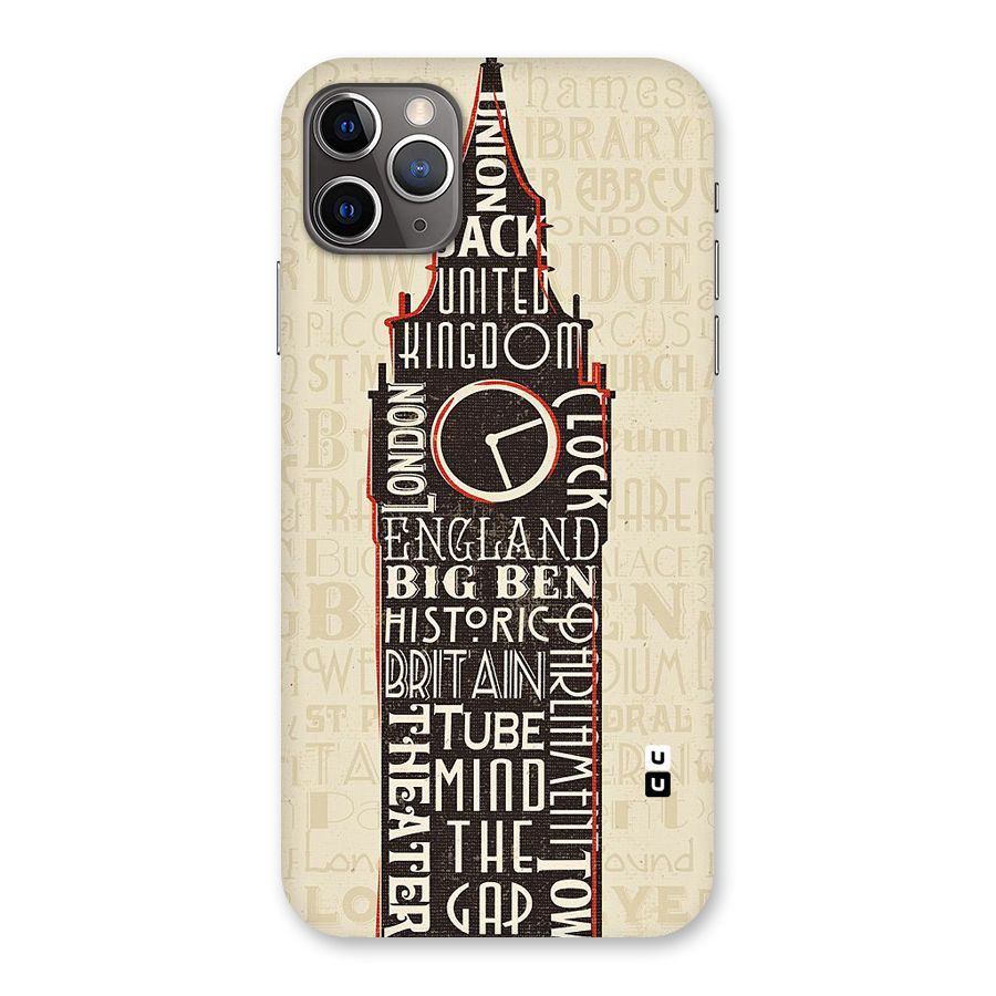 Cap City Design Back Case for iPhone 11 Pro Max