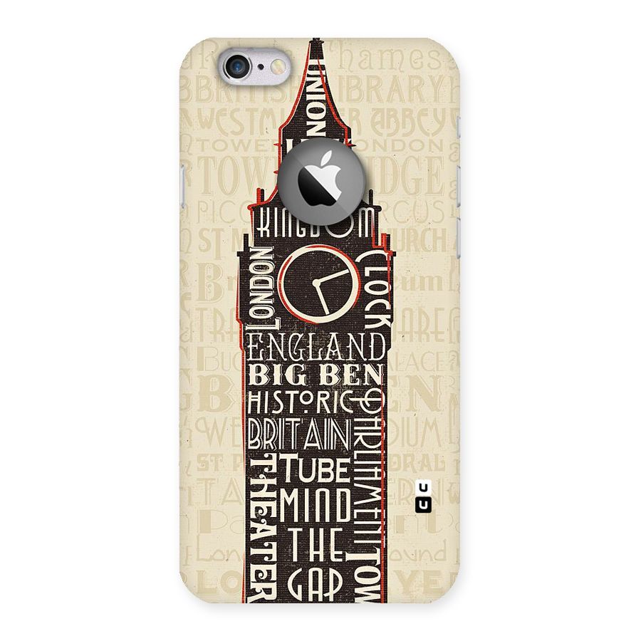 Cap City Design Back Case for iPhone 6 Logo Cut