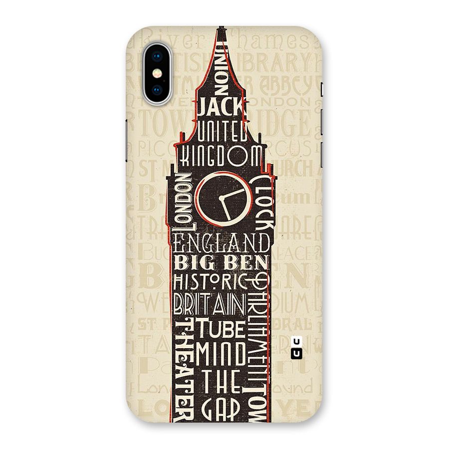 Cap City Design Back Case for iPhone XS