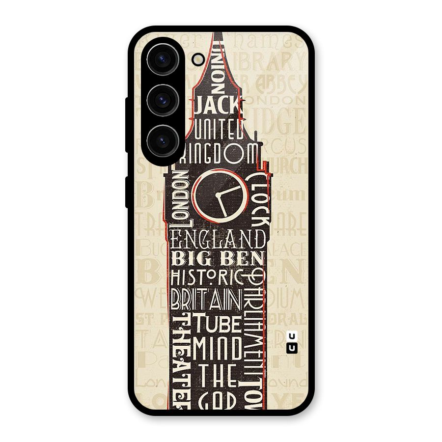 Cap City Design Glass Back Case for Galaxy S23