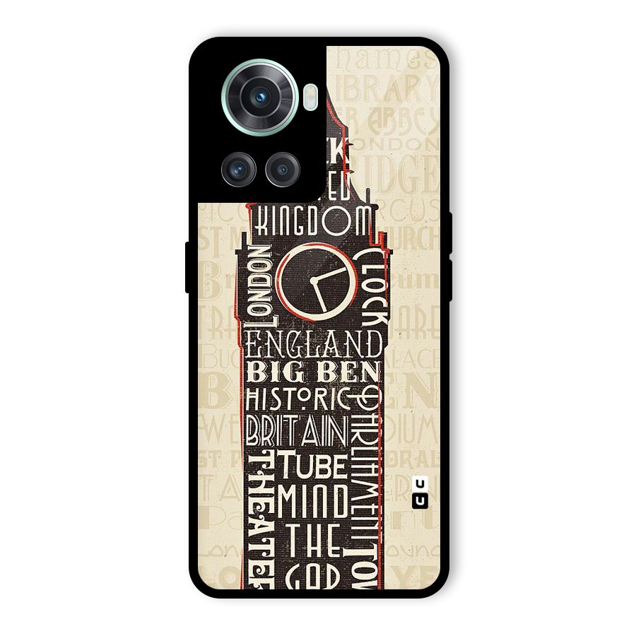 Cap City Design Glass Back Case for OnePlus 10R