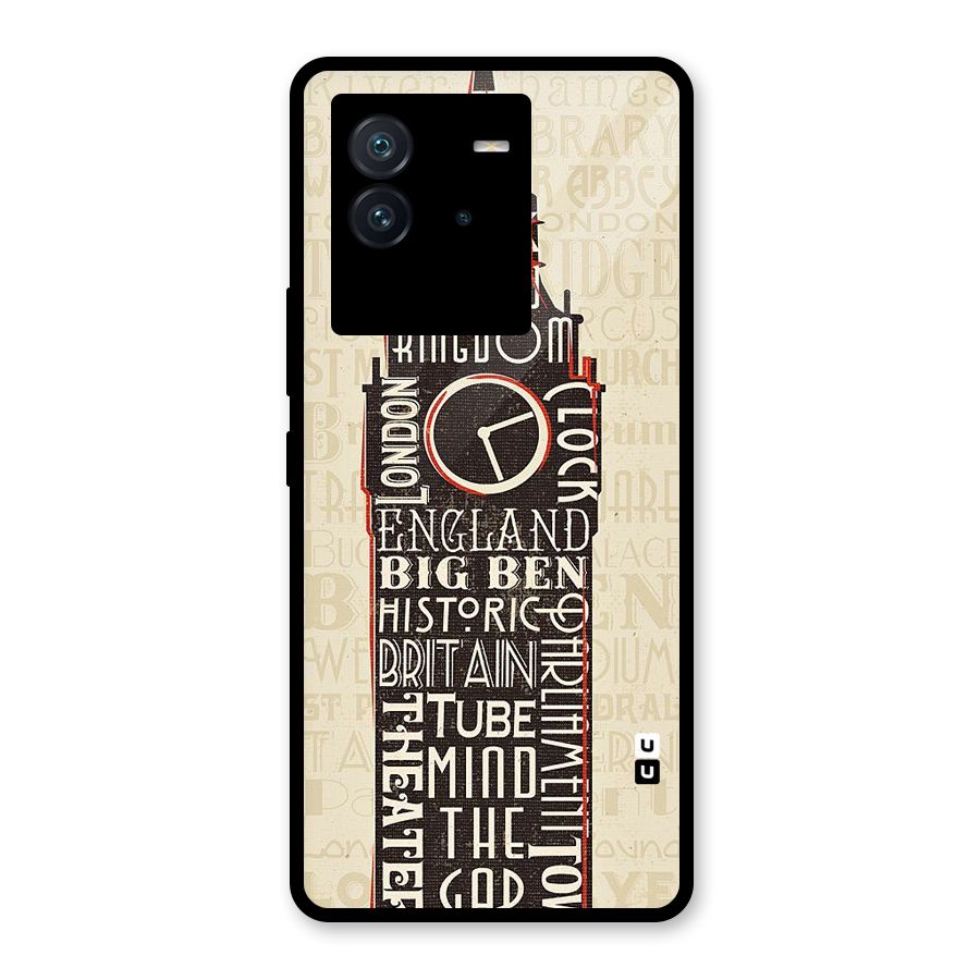 Cap City Design Glass Back Case for Vivo iQOO Neo 6 5G