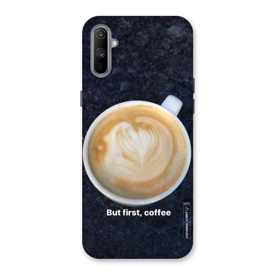 Cappuccino Coffee Back Case for Realme C3
