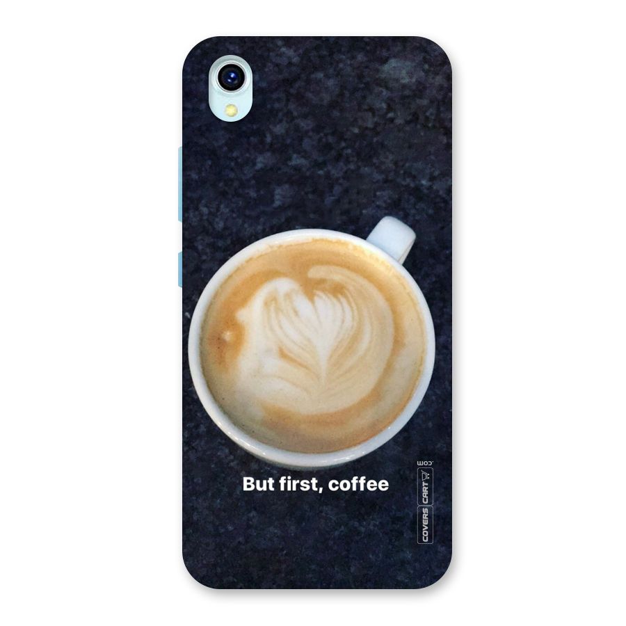 Cappuccino Coffee Back Case for Vivo Y1s