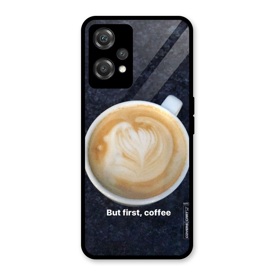 Cappuccino Coffee Glass Back Case for OnePlus Nord CE 2 Lite 5G