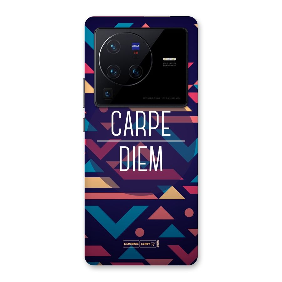 Carpe Diem Back Case for Vivo X80 Pro