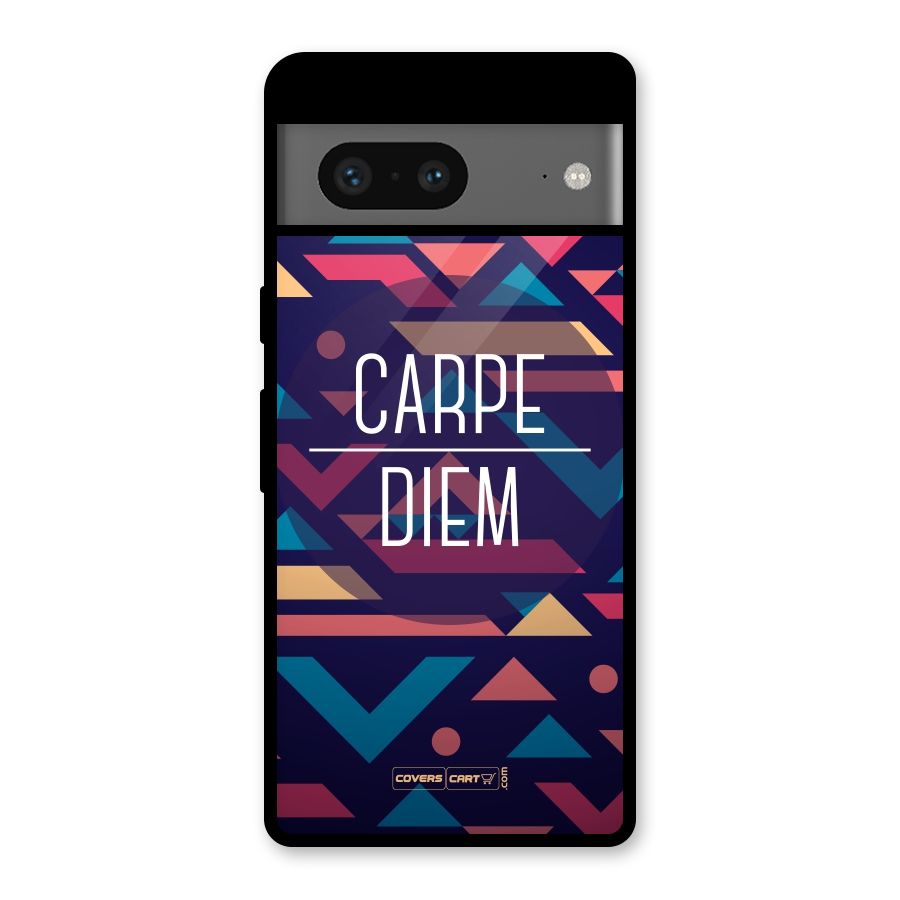 Carpe Diem Glass Back Case for Google Pixel 7