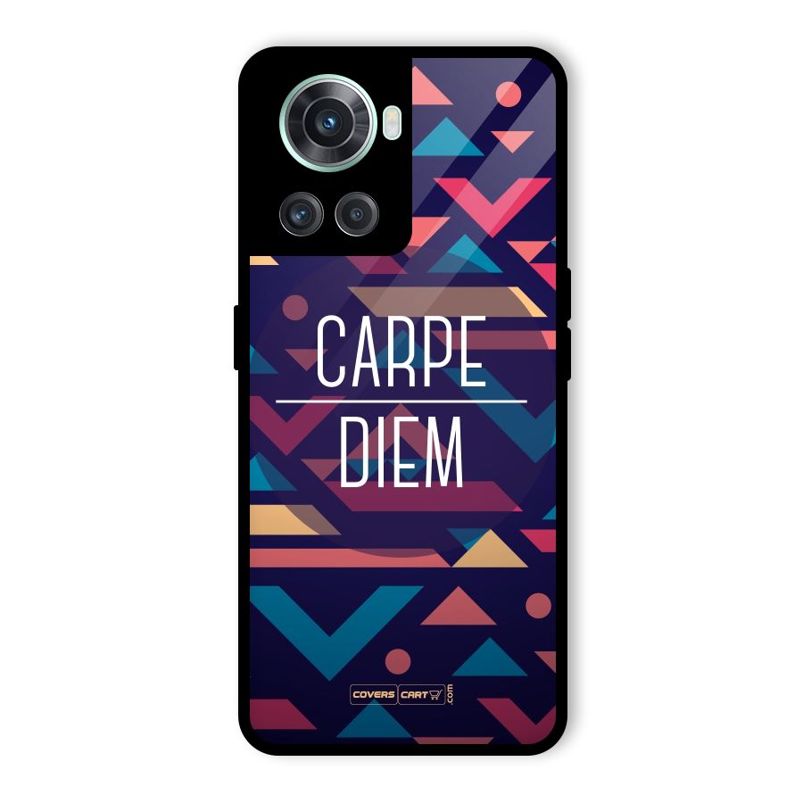Carpe Diem Glass Back Case for OnePlus 10R