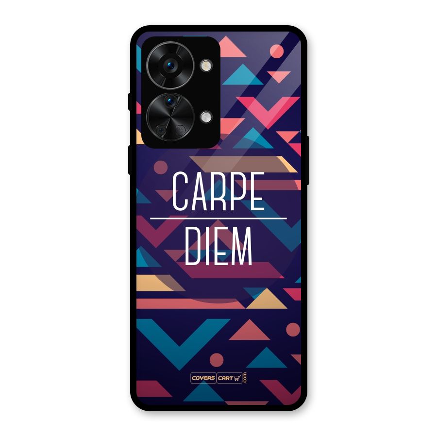 Carpe Diem Glass Back Case for OnePlus Nord 2T