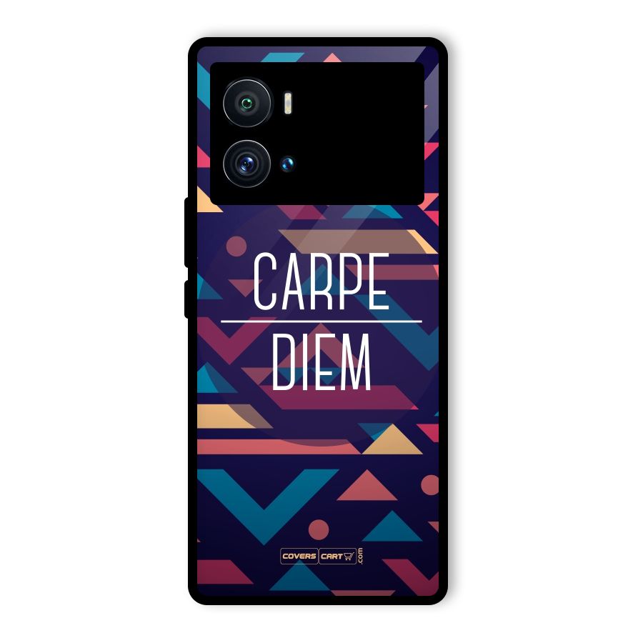 Carpe Diem Glass Back Case for Vivo iQOO 9 Pro