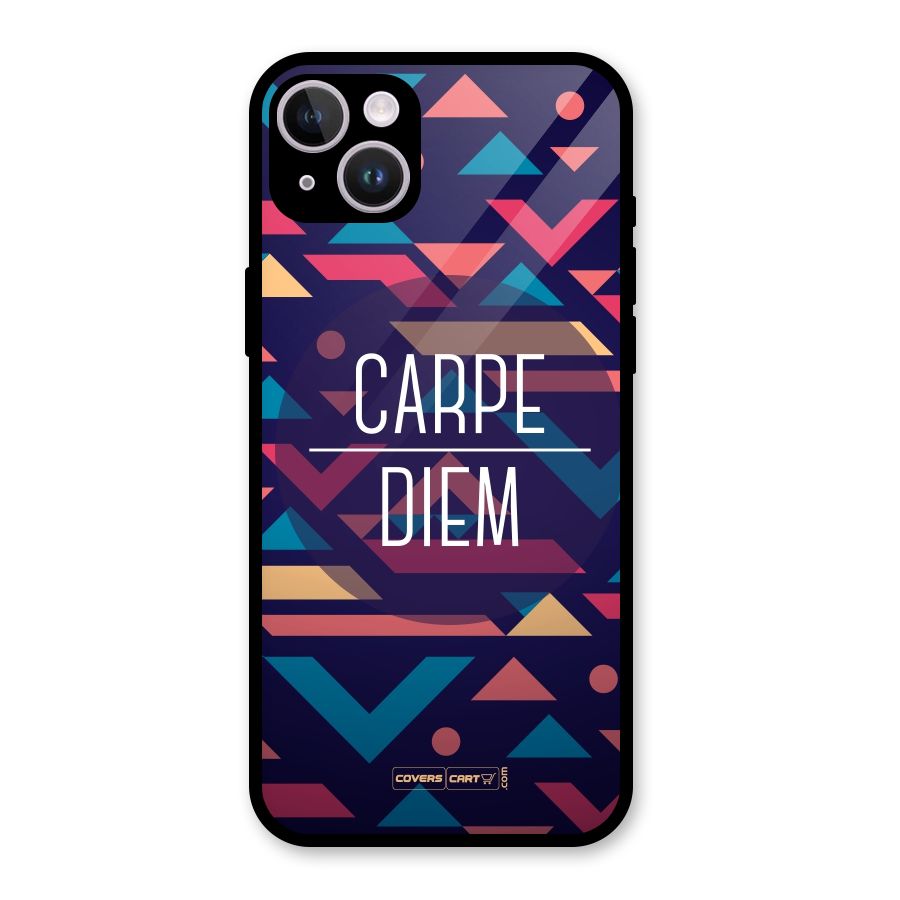 Carpe Diem Glass Back Case for iPhone 14 Plus
