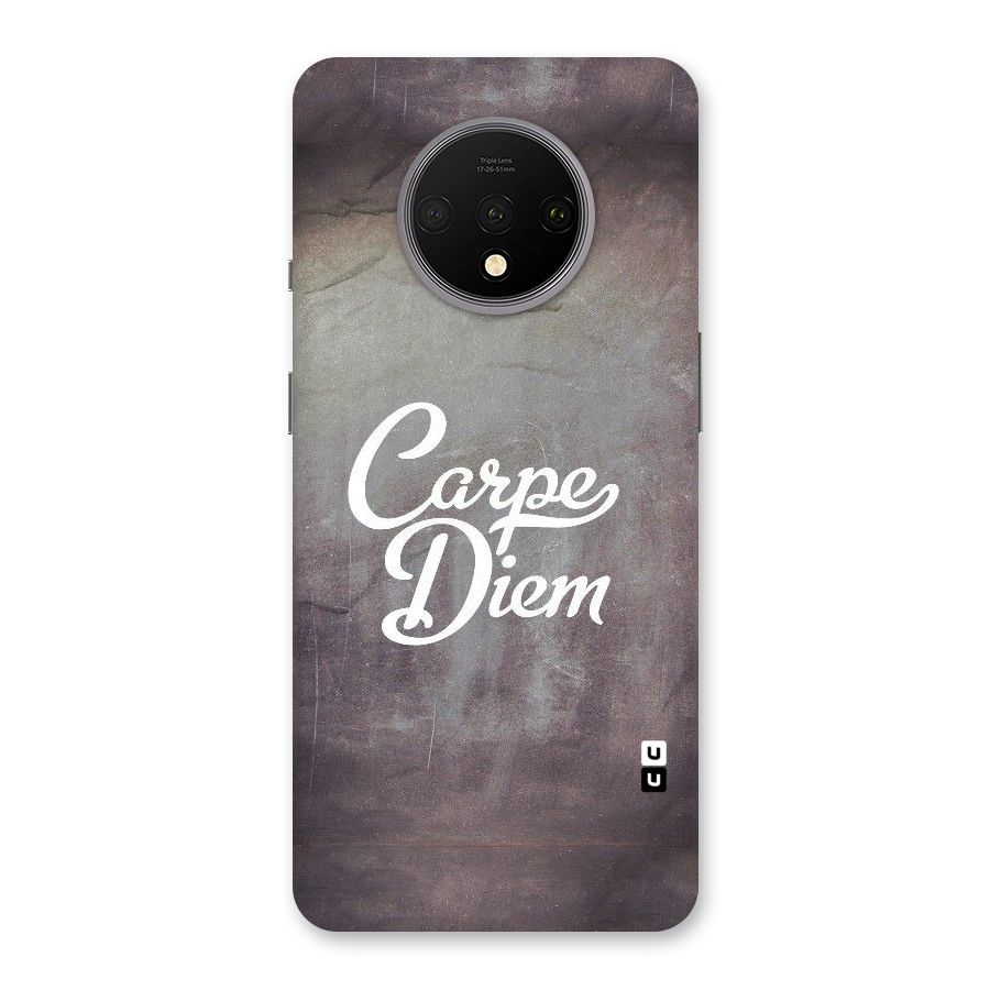 Carpe Diem Rugged Back Case for OnePlus 7T