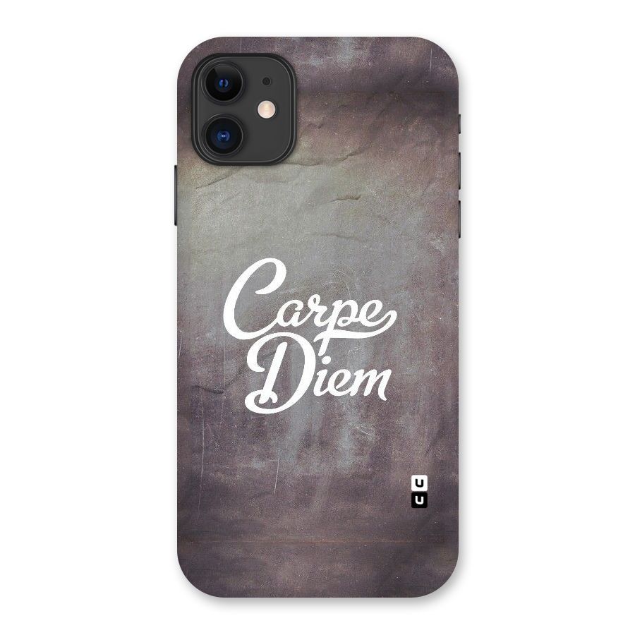 Carpe Diem Rugged Back Case for iPhone 11