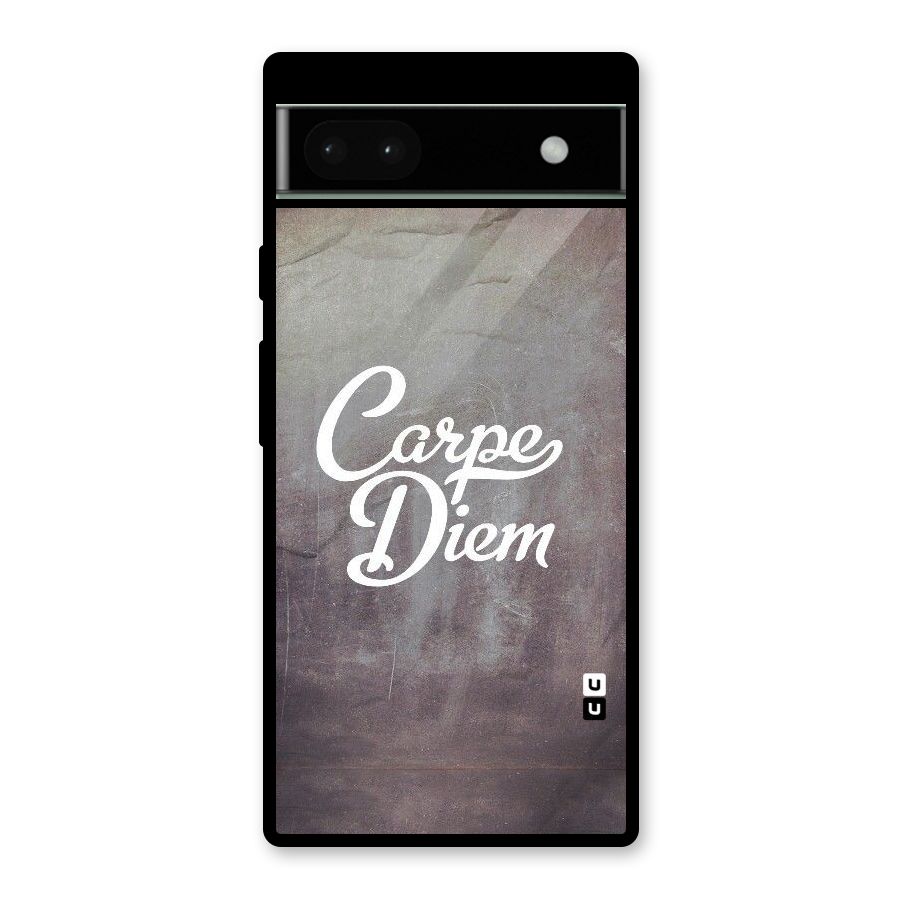 Carpe Diem Rugged Glass Back Case for Google Pixel 6a