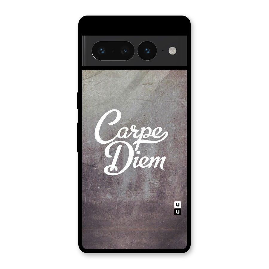 Carpe Diem Rugged Glass Back Case for Google Pixel 7 Pro