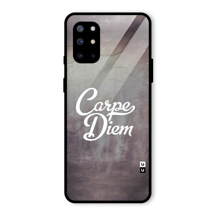 Carpe Diem Rugged Glass Back Case for OnePlus 8T