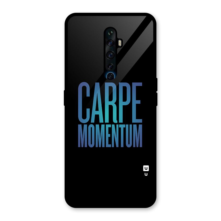 Carpe Momentum Glass Back Case for Oppo Reno2 F
