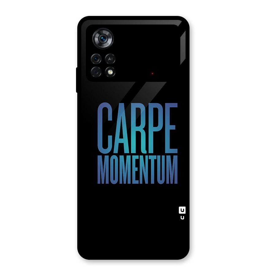 Carpe Momentum Glass Back Case for Poco X4 Pro 5G