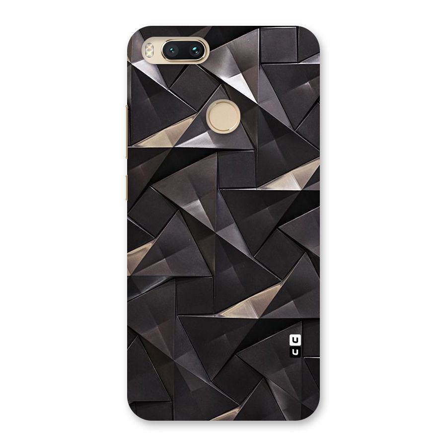 Carved Triangles Back Case for Mi A1