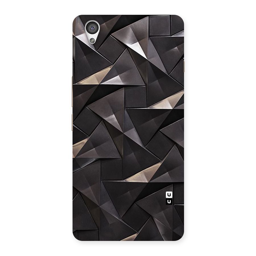 Carved Triangles Back Case for OnePlus X