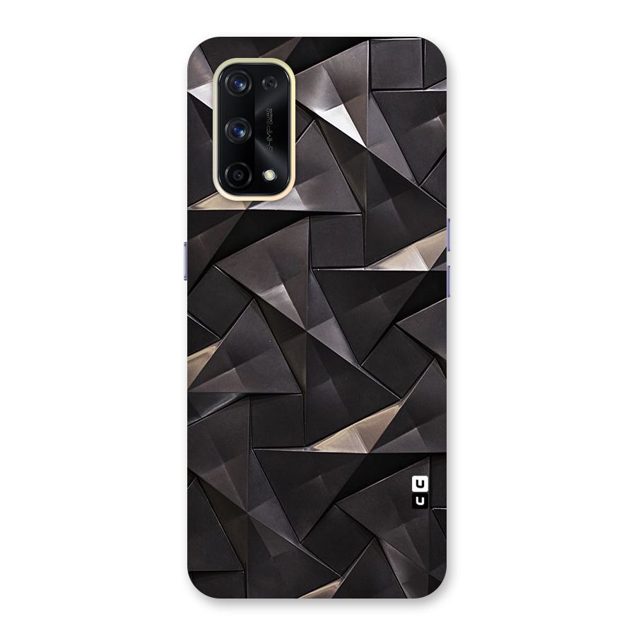 Carved Triangles Glass Back Case for Realme X7 Pro