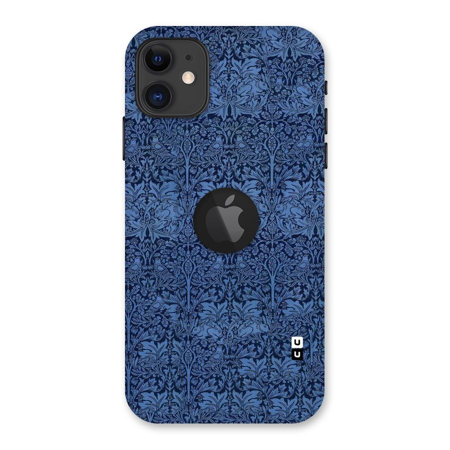 Carving Design Back Case for iPhone 11 Logo Cut