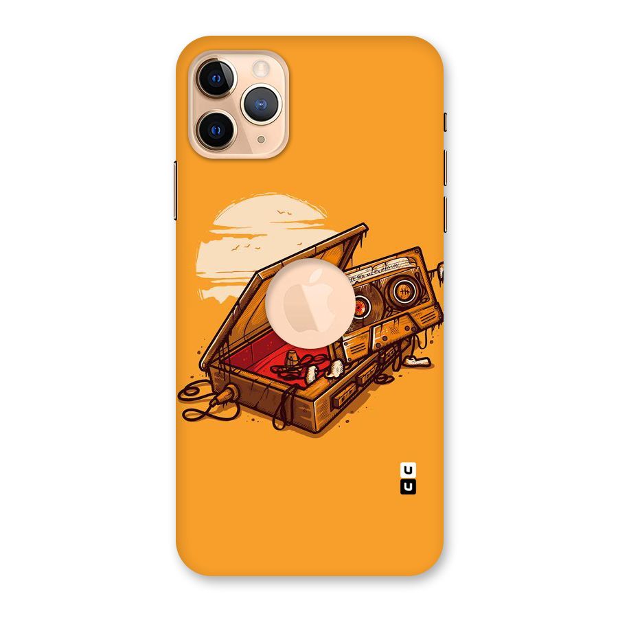 Casette Box Back Case for iPhone 11 Pro Max Logo Cut