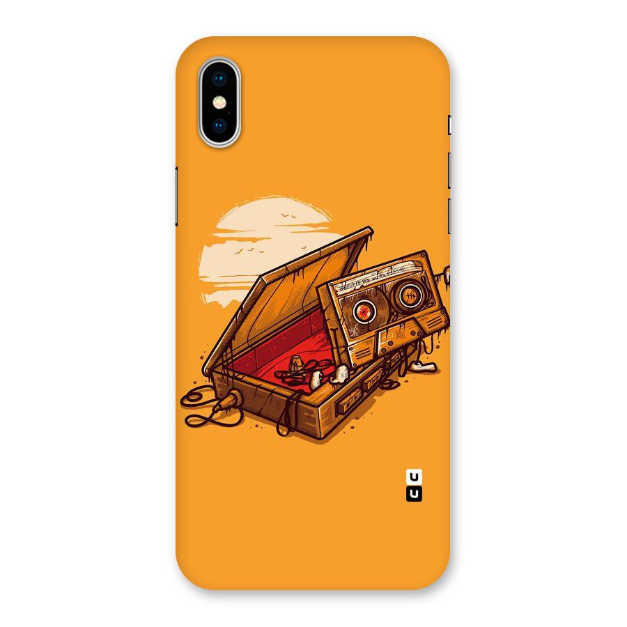 Casette Box Back Case for iPhone XS