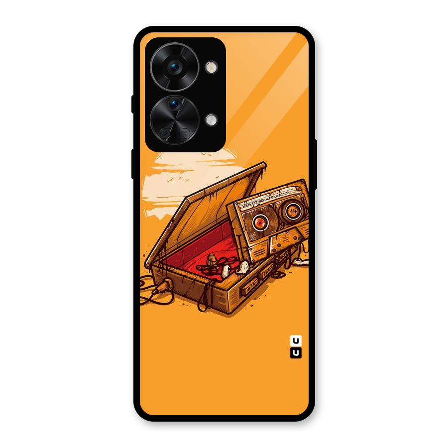 Casette Box Glass Back Case for OnePlus Nord 2T
