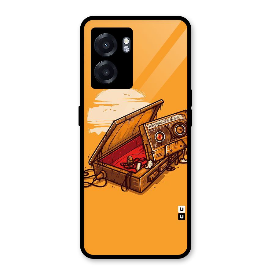 Casette Box Glass Back Case for Realme Narzo 50 5G