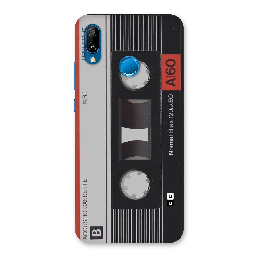 Casette Design Back Case for Huawei P20 Lite